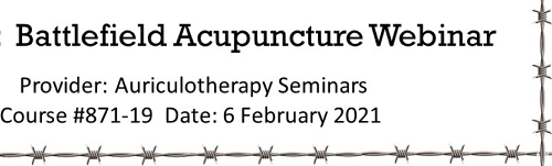 Battlefield Acupuncture Webinar Banner